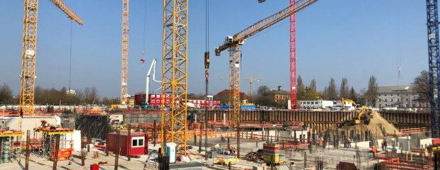 Baustelle Strafjustizzentrum München Baustelle Strafjustizzentrum München